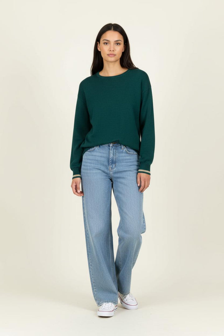 Sweat Vert - Taille XS/34 de la marque La Française | PARAD97597 - Vendu par Paradigme - Image 1