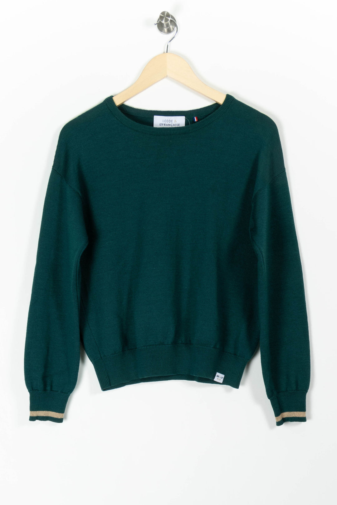 Sweat Vert - Taille XS/34 de la marque La Française | PARAD97597 - Vendu par Paradigme - Image 2