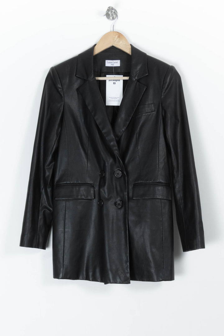 Blazer Noir - Taille XS/34 de la marque Laura Laval | PARAD97604 - Vendu par Paradigme - Image 2