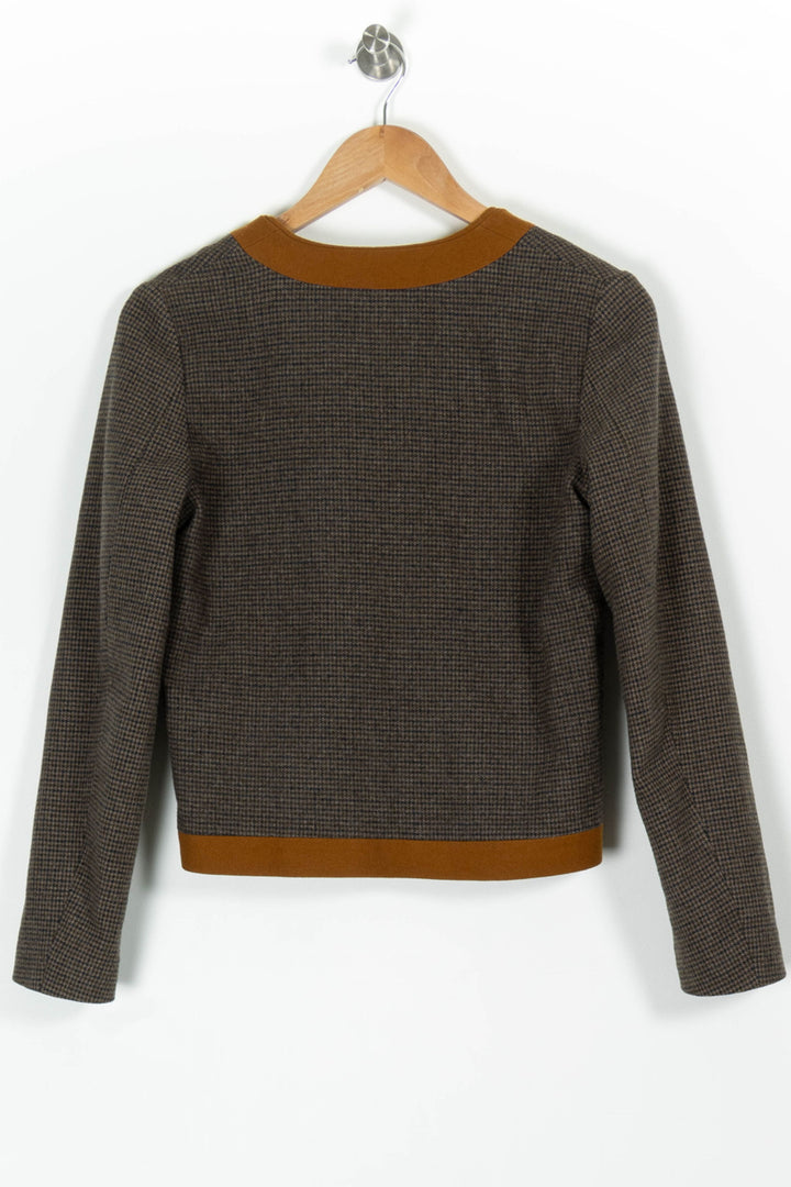 Veste Grise et Marron - Taille S/36 de la marque Sessùn | PARAD97606 - Vendu par Paradigme - Image 4