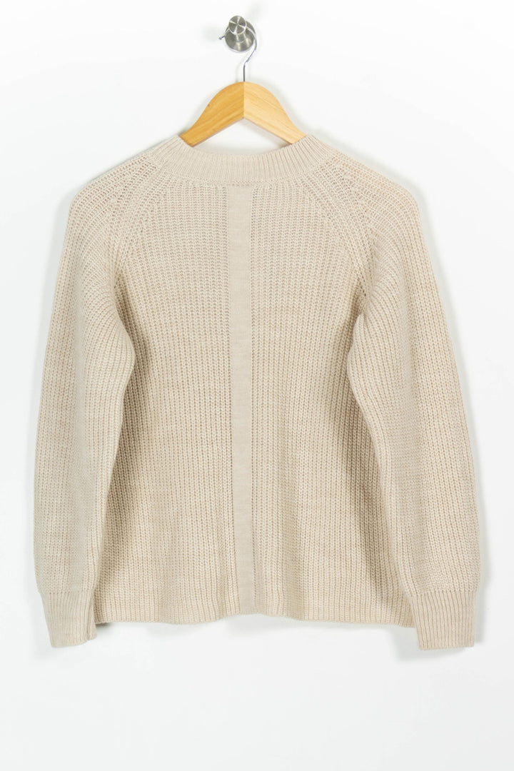 Pull Beige - Taille M/38 de la marque La Fée Maraboutée | PARAD97610 - Vendu par Paradigme - Image 4
