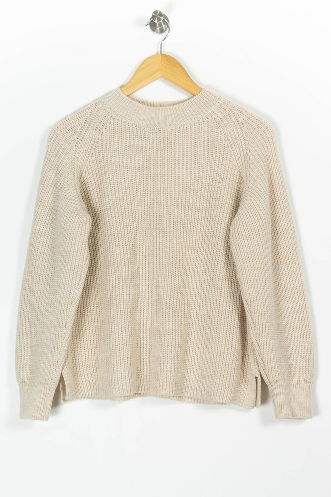 Pull Beige - Taille M/38 de la marque La Fée Maraboutée | PARAD97610 - Vendu par Paradigme - Image 2