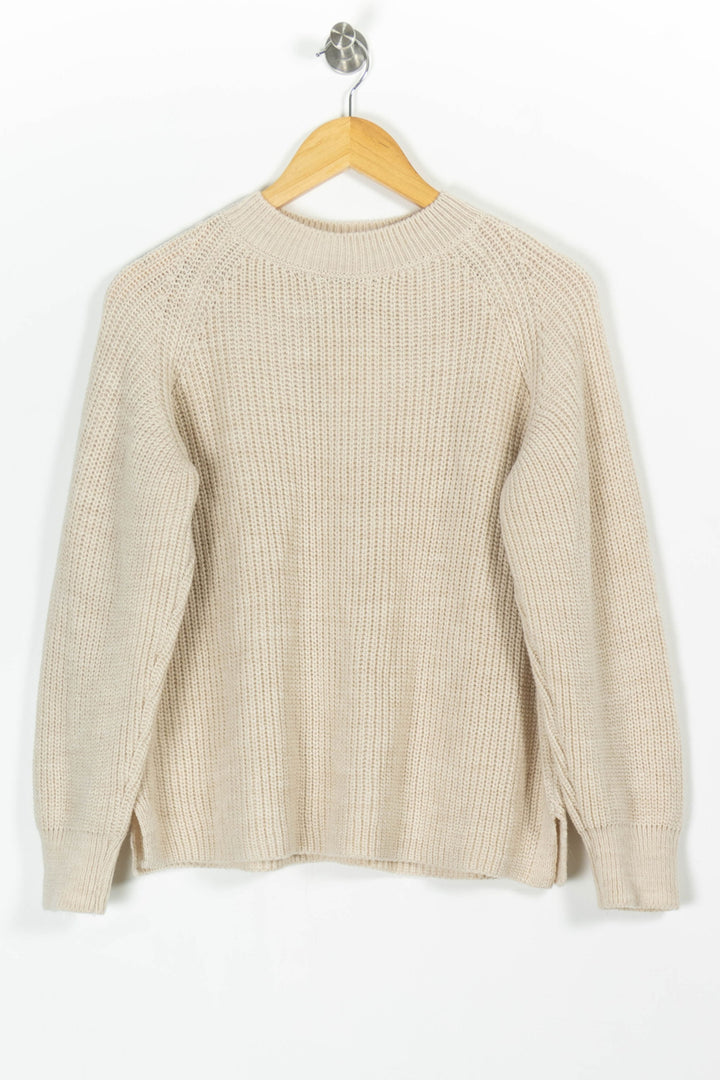 Pull Beige - Taille M/38 de la marque La Fée Maraboutée | PARAD97610 - Vendu par Paradigme - Image 2
