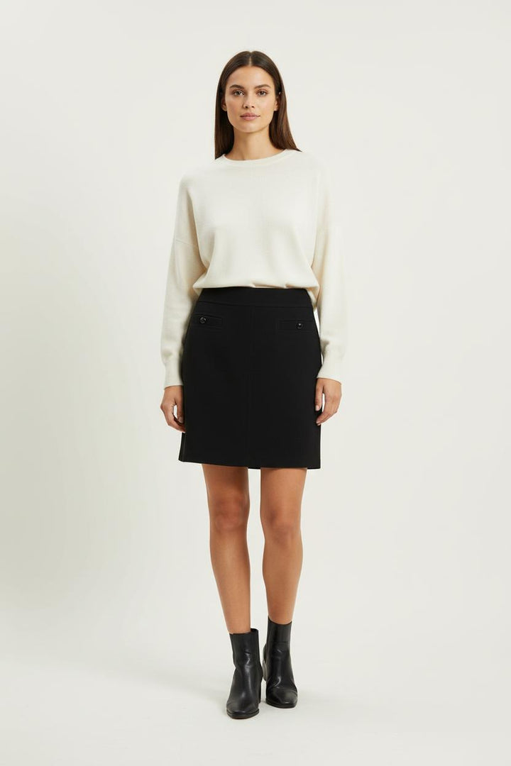 Jupe Courte Noire - Taille L/40 de la marque Maison 123 | PARAD97613 - Vendu par Paradigme - Image 1