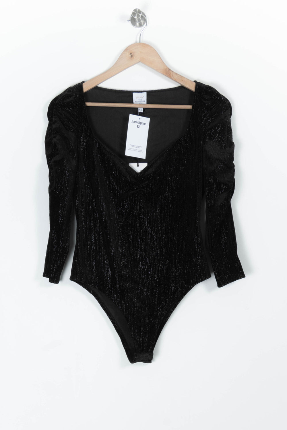 Body Noir - Taille M/38 de la marque Petite Mendigote | PARAD97620 - Vendu par Paradigme - Image 2