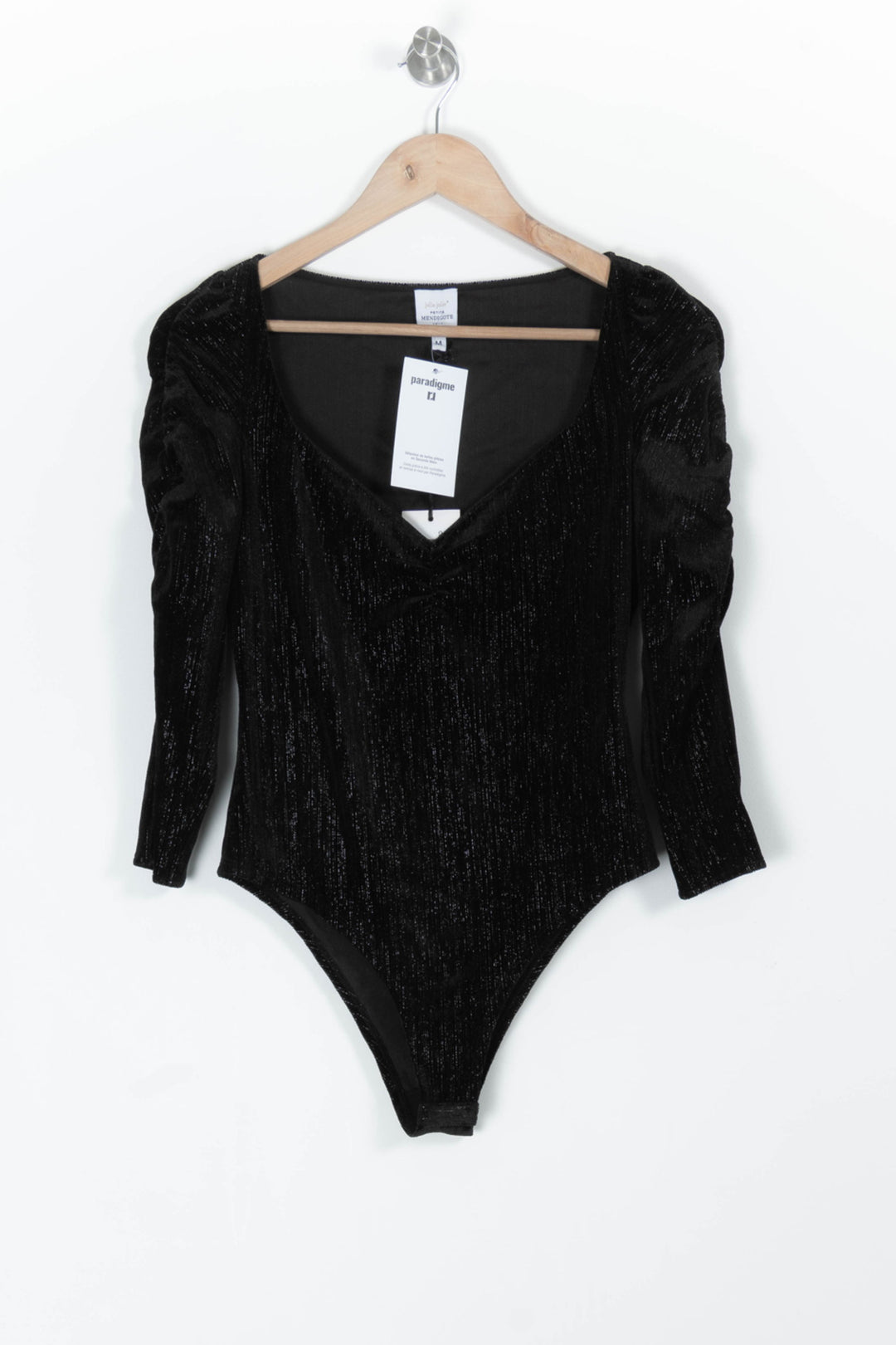 Body Noir - Taille M/38 de la marque Petite Mendigote | PARAD97620 - Vendu par Paradigme - Image 2