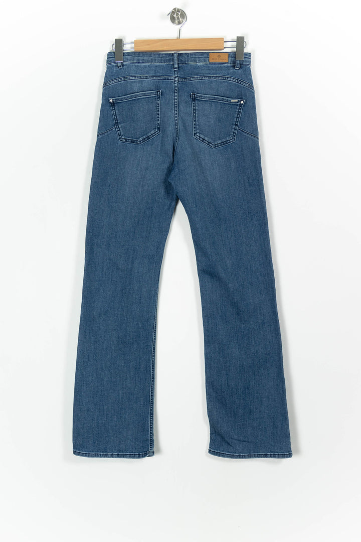 Jean Évasé Bleu - Taille M/38 de la marque IKKS | PARAD97636 - Vendu par Paradigme - Image 4