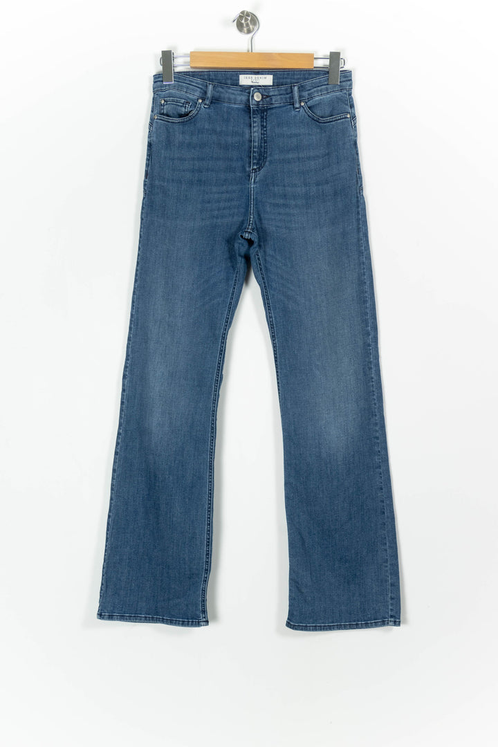 Jean Évasé Bleu - Taille M/38 de la marque IKKS | PARAD97636 - Vendu par Paradigme - Image 2