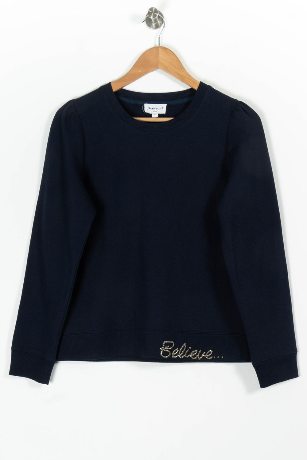 Sweat Bleu - Taille M/38 de la marque Maison 123 | PARAD97637 - Vendu par Paradigme - Image 2