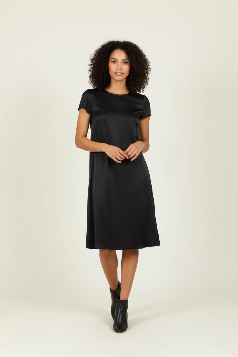 Robe Noire - Taille S/36 de la marque Claudie Pierlot | PARAD97640 - Vendu par Paradigme - Image 1