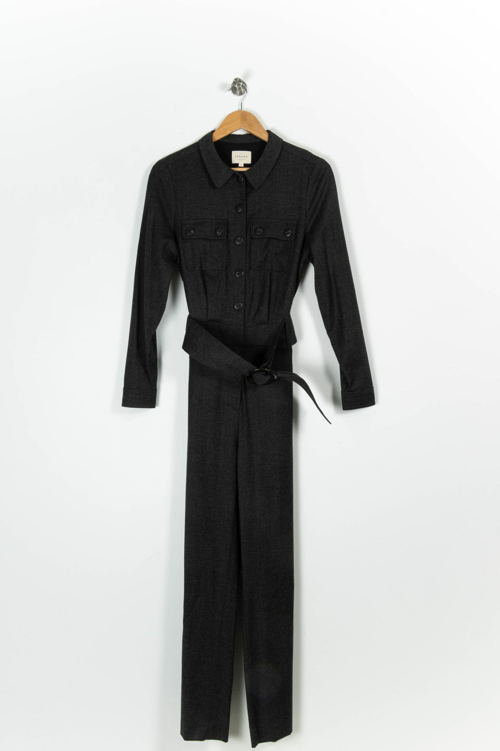 Combinaison Pantalon Grise - Taille M/38 de la marque Sézane | PARAD97646 - Vendu par Paradigme - Image 2