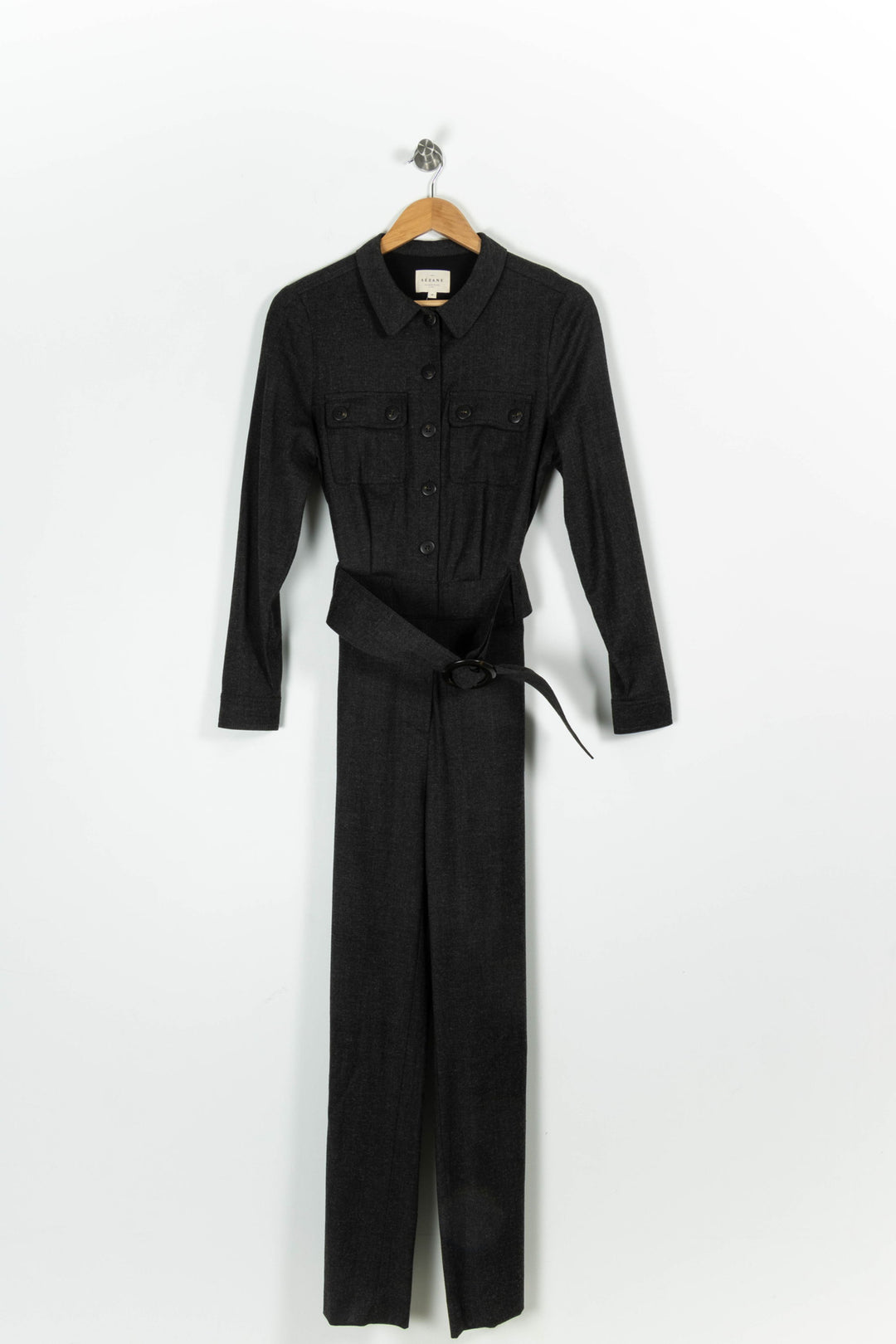 Combinaison Pantalon Grise - Taille M/38 de la marque Sézane | PARAD97646 - Vendu par Paradigme - Image 2
