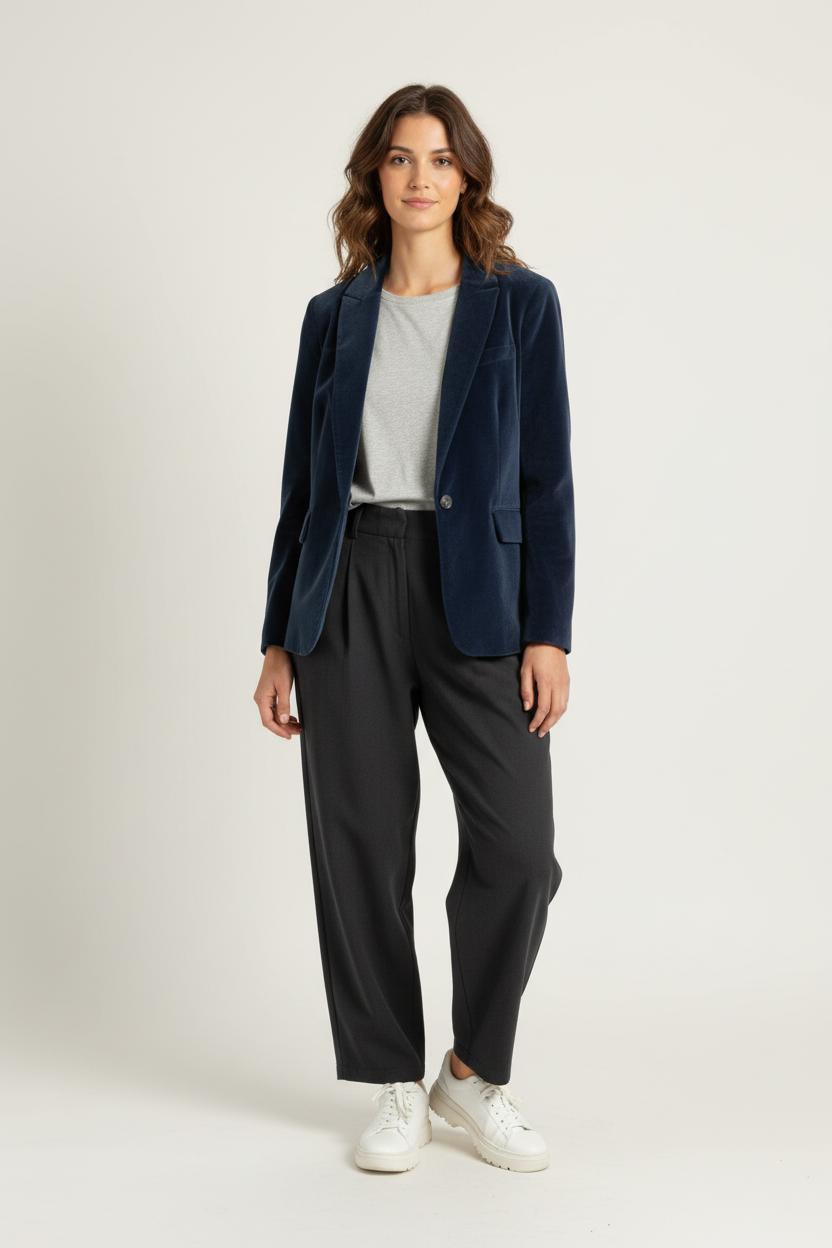 Blazer Bleu - Taille M/38 de la marque Caroll | PARAD97647 - Vendu par Paradigme - Image 1