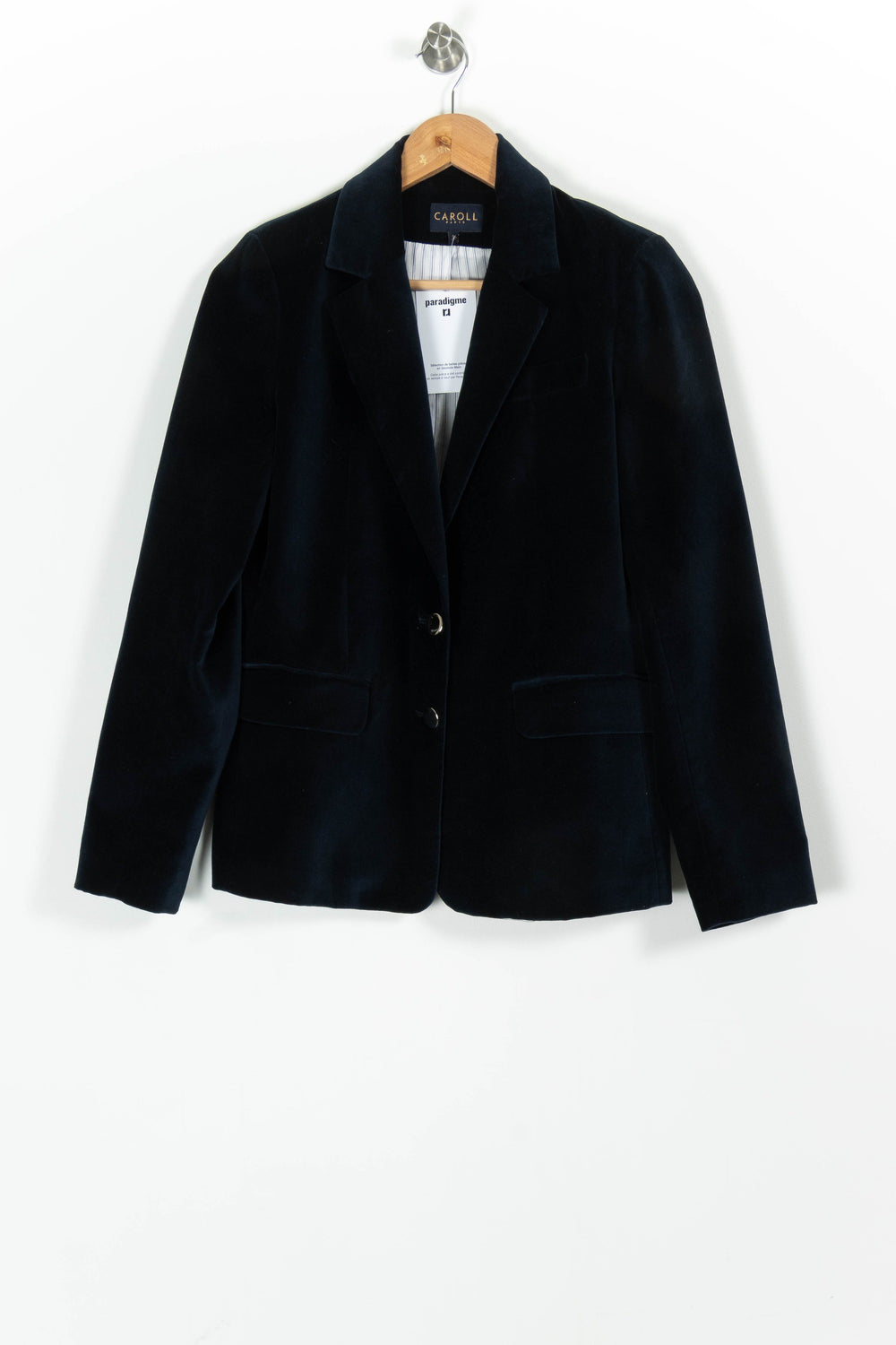 Veste Bleu - Taille S/36 de la marque Caroll | PARAD97648 - Vendu par Paradigme - Image 2