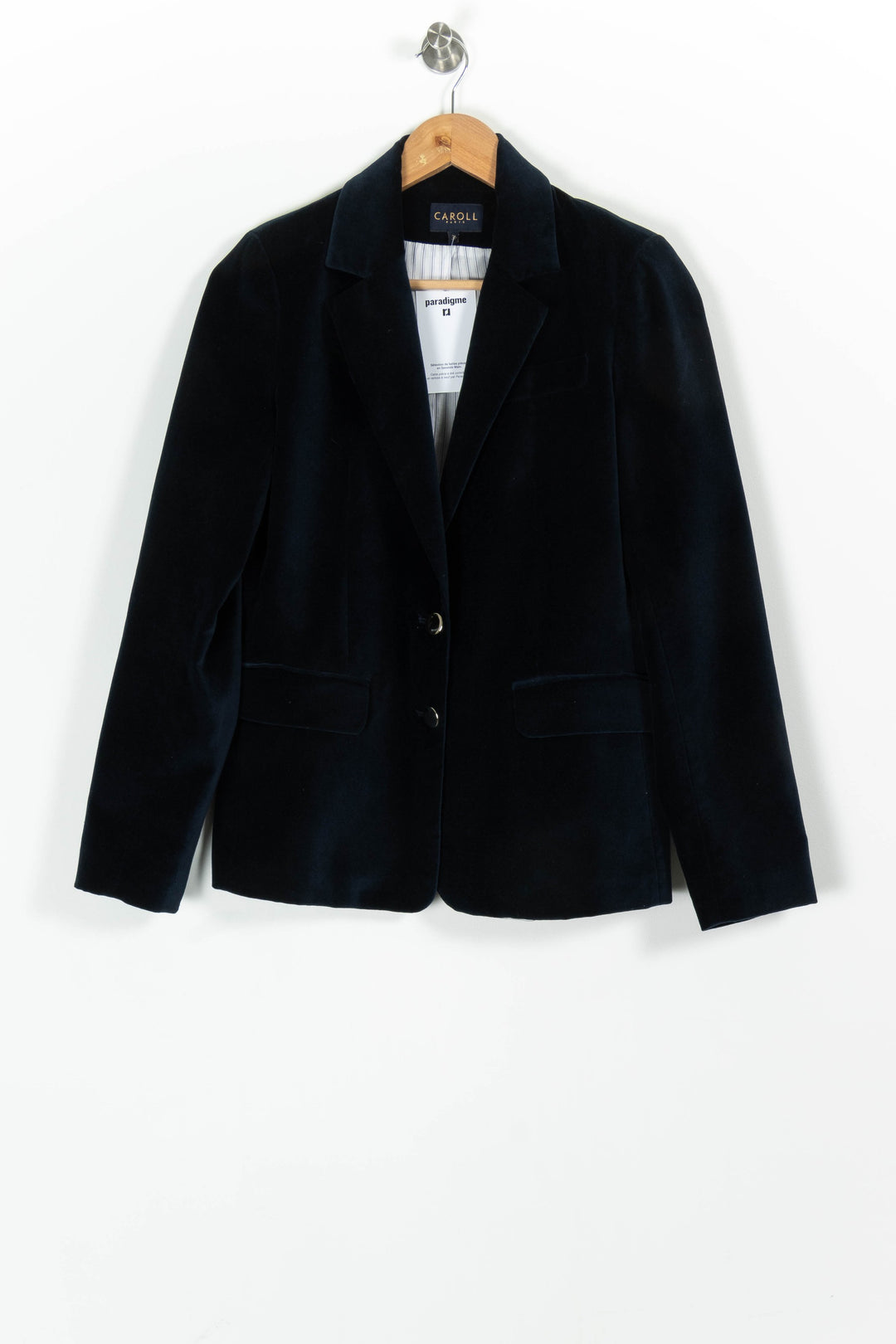 Veste Bleu - Taille S/36 de la marque Caroll | PARAD97648 - Vendu par Paradigme - Image 2