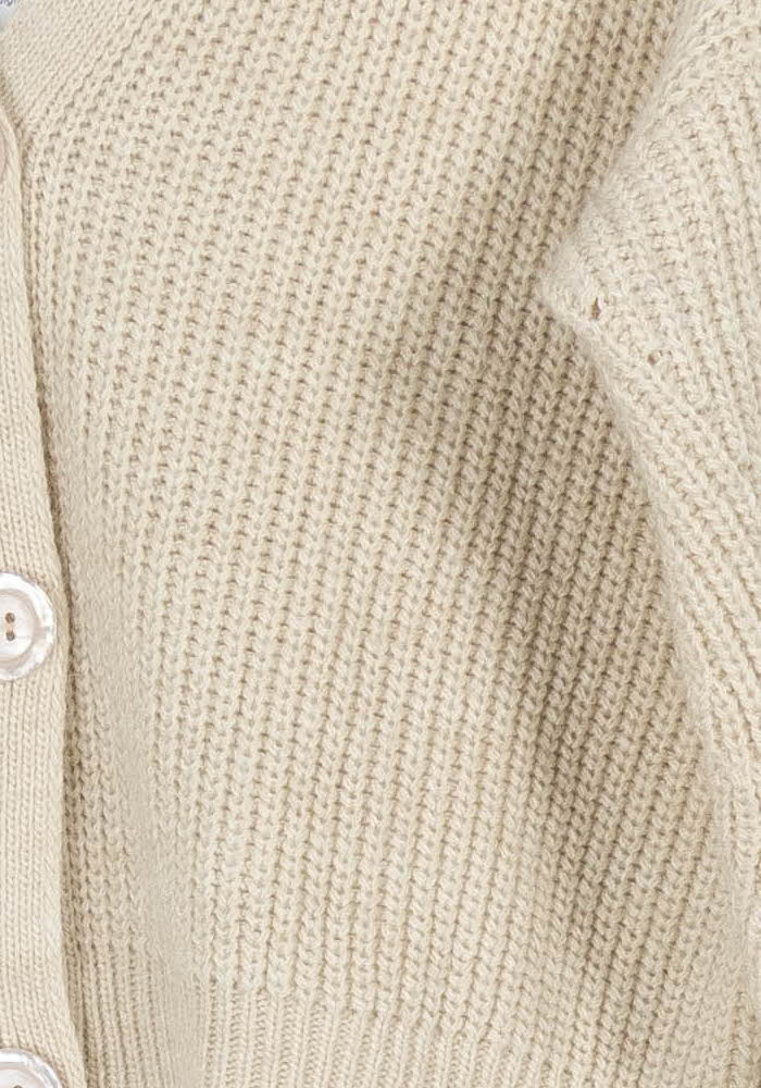 Cardigan Beige - Taille M/38 de la marque La Fée Maraboutée | PARAD97650 - Vendu par Paradigme - Image 3