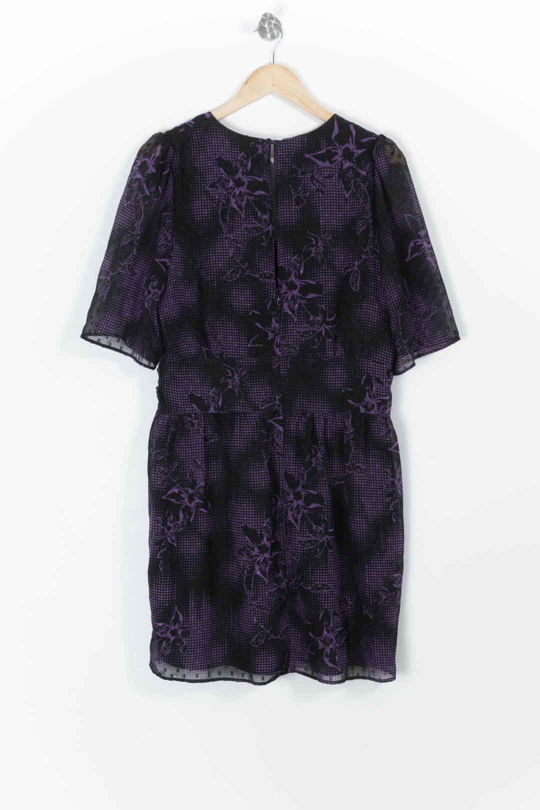Robe Noire et Violette - Taille XL/42 de la marque IKKS | PARAD97653 - Vendu par Paradigme - Image 4