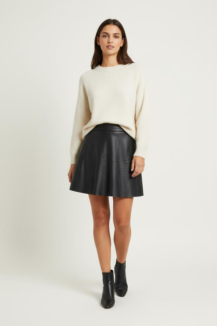 Jupe Courte Noire - Taille L/40 de la marque IKKS | PARAD97655 - Vendu par Paradigme - Image 1