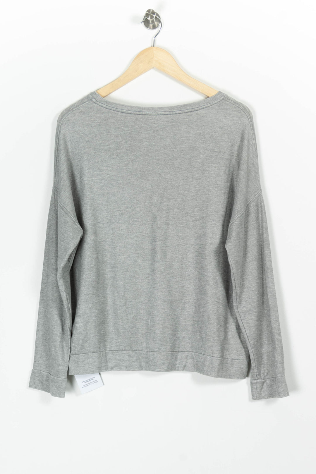 Tee-shirt Manches Longues Gris - Taille S/36 de la marque Majestic Filatures | PARAD97659 - Vendu par Paradigme - Image 4