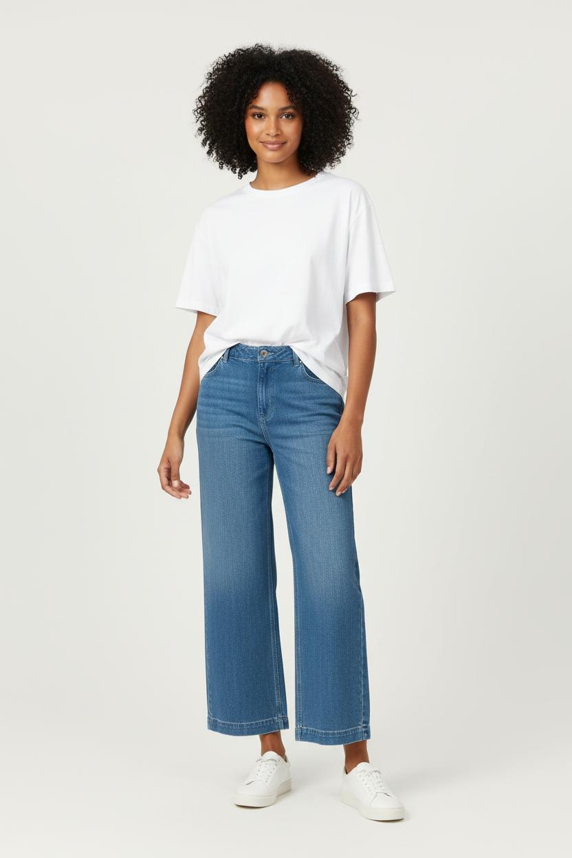 Jean Large Bleu - Taille L/40 de la marque IKKS | PARAD97660 - Vendu par Paradigme - Image 1