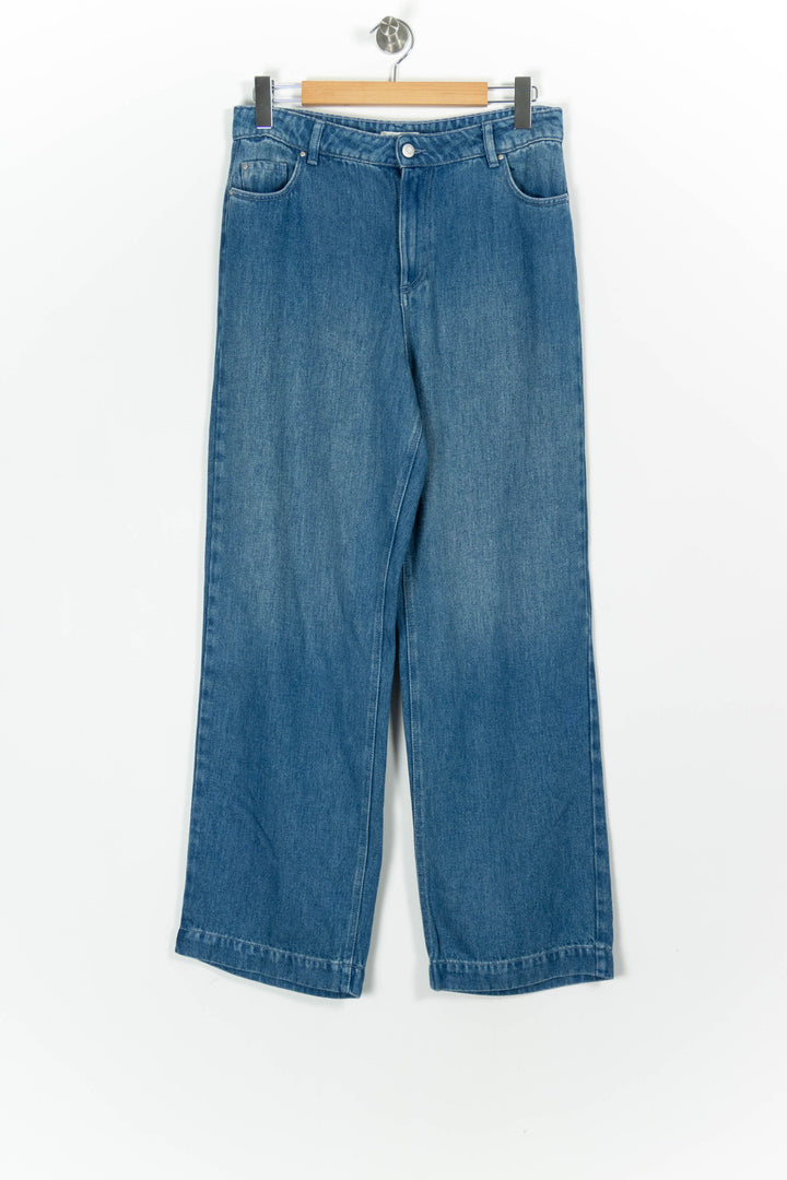 Jean Large Bleu - Taille L/40 de la marque IKKS | PARAD97660 - Vendu par Paradigme - Image 2