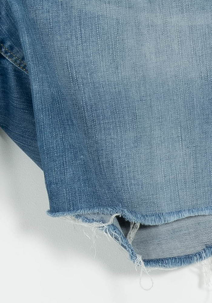 Short en Jean Bleu - Taille L/40 de la marque Sandro | PARAD97662 - Vendu par Paradigme - Image 3