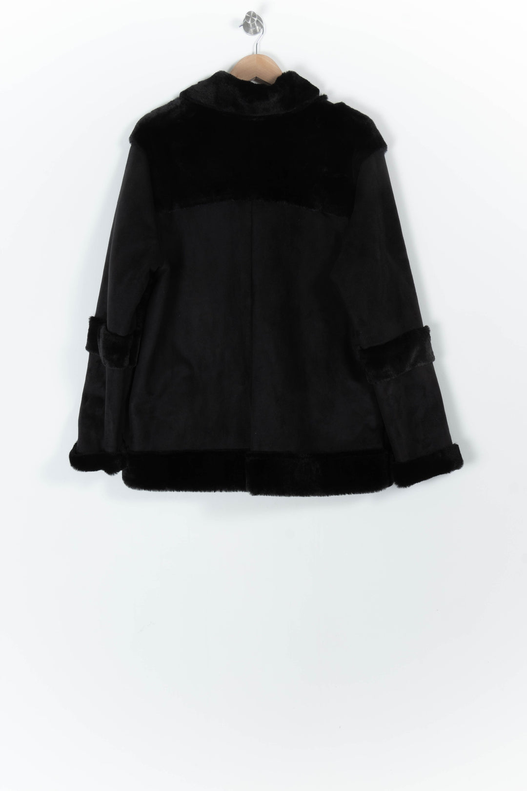 Manteau Noir - Taille XL/42 de la marque La Fée Maraboutée | PARAD97667 - Vendu par Paradigme - Image 4