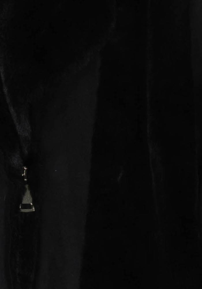 Manteau Noir - Taille XL/42 de la marque La Fée Maraboutée | PARAD97667 - Vendu par Paradigme - Image 3