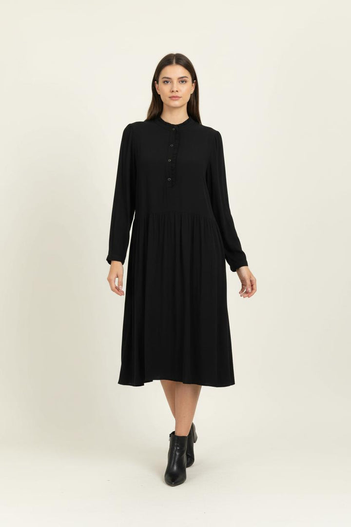 Robe Midi Noire - Taille L/40 de la marque Des petits hauts | PARAD97668 - Vendu par Paradigme - Image 1