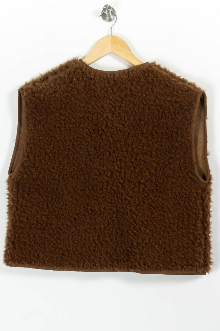 Gilet Marron - Taille L/40 de la marque Louizon | PARAD97671 - Vendu par Paradigme - Image 4