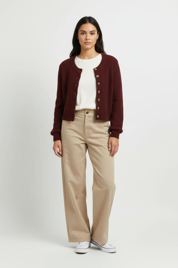 Gilet Bordeaux - Taille XL/42 de la marque Petite Mendigote | PARAD97672 - Vendu par Paradigme - Image 1