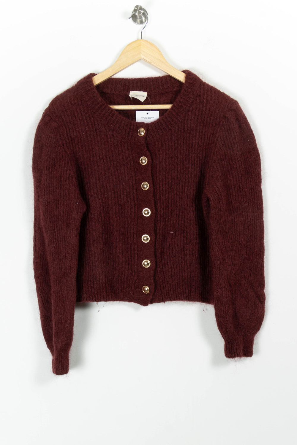 Gilet Bordeaux - Taille XL/42 de la marque Petite Mendigote | PARAD97672 - Vendu par Paradigme - Image 2
