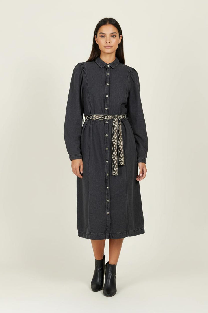 Robe Chemise Grise - Taille L/40 de la marque Louizon | PARAD97673 - Vendu par Paradigme - Image 1