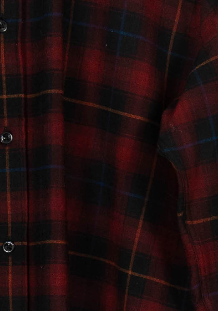 Chemise à Carreaux Bordeaux et Noir - Taille M/38 de la marque The Kooples - Sport | PARAD97674 - Vendu par Paradigme - Image 3