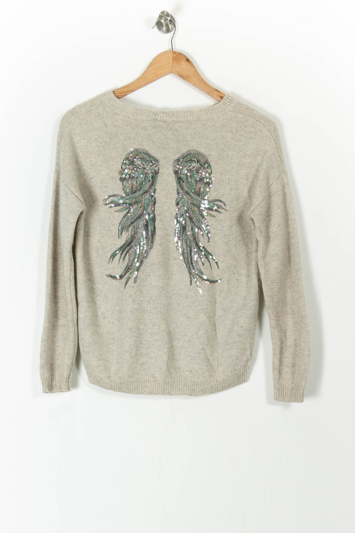 Pull Gris - Taille XS/34 de la marque Bérénice | PARAD97677 - Vendu par Paradigme - Image 4