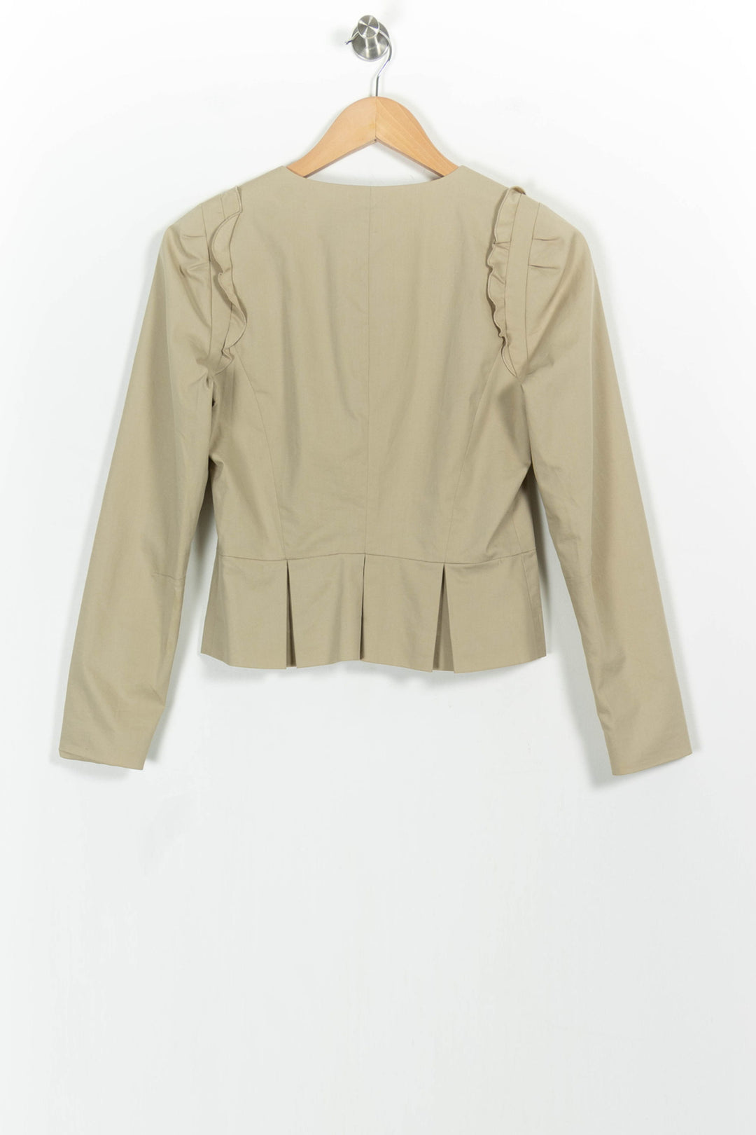 Veste Beige - Taille S/36 de la marque Tara Jarmon | PARAD97678 - Vendu par Paradigme - Image 4