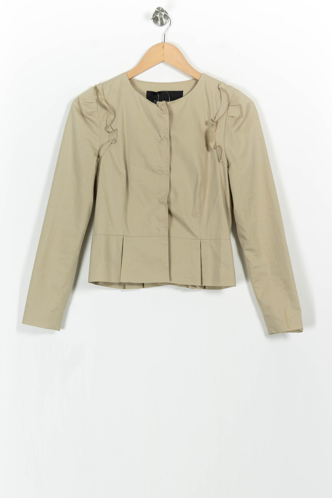 Veste Beige - Taille S/36 de la marque Tara Jarmon | PARAD97678 - Vendu par Paradigme - Image 2