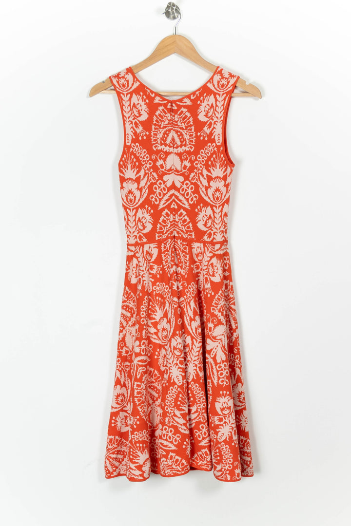 Robe Évasée Rouge et Blanche - Taille XS/34 de la marque Manoush | PARAD97679 - Vendu par Paradigme - Image 4