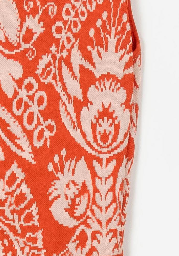 Robe Évasée Rouge et Blanche - Taille XS/34 de la marque Manoush | PARAD97679 - Vendu par Paradigme - Image 3