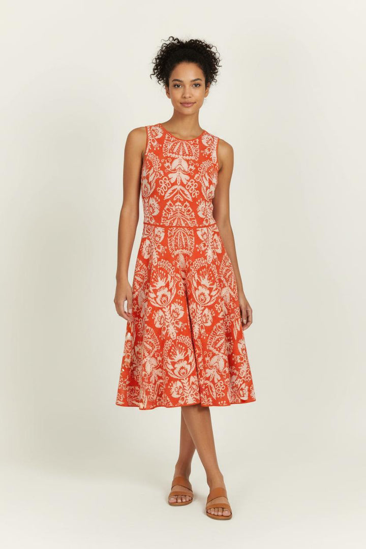 Robe Évasée Rouge et Blanche - Taille XS/34 de la marque Manoush | PARAD97679 - Vendu par Paradigme - Image 1
