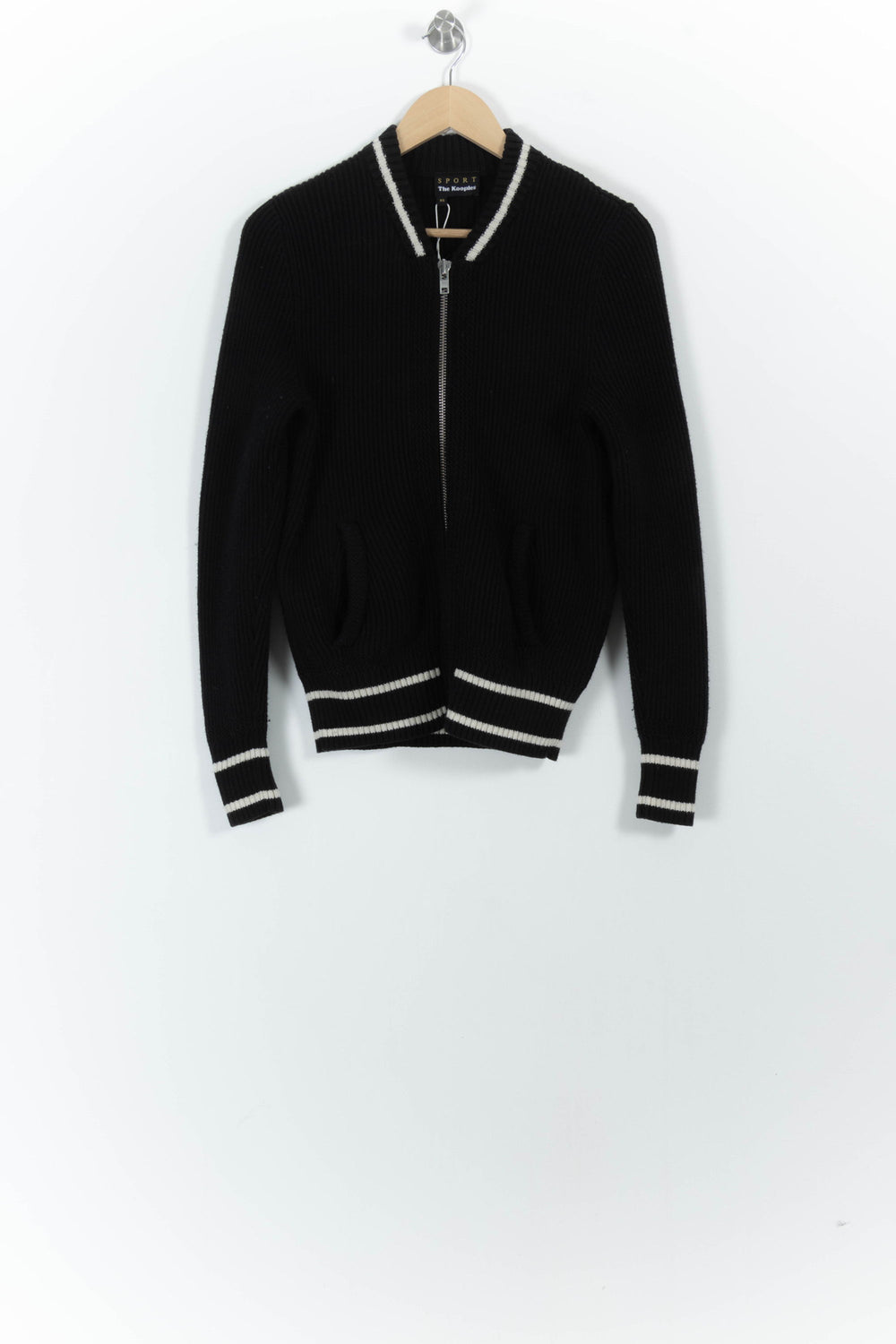 Blouson Noir et Blanc - Taille XS/34 de la marque The Kooples - Sport | PARAD97681 - Vendu par Paradigme - Image 2