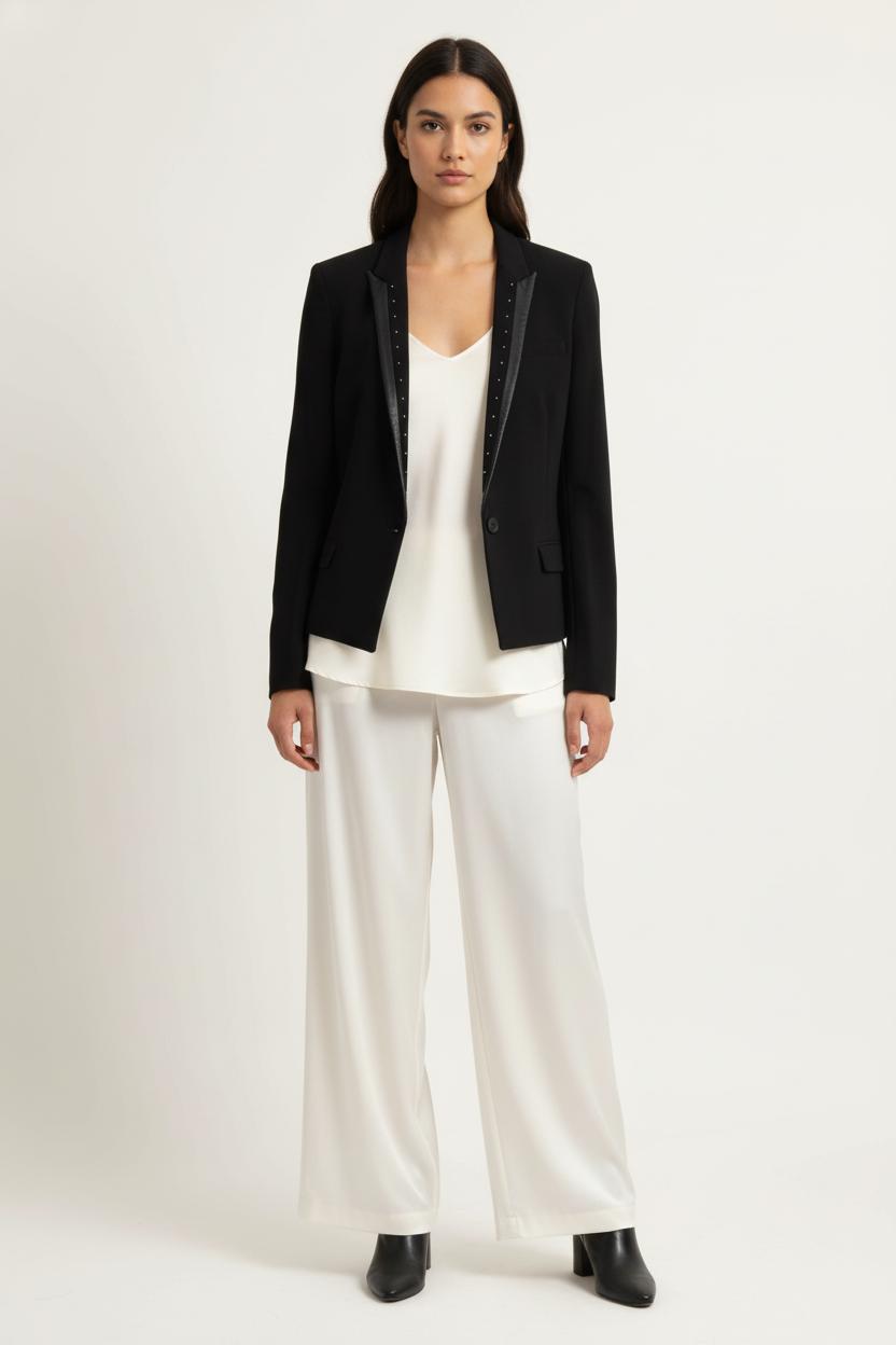 Veste De Smoking Noire - Taille M/38 de la marque The Kooples | PARAD97683 - Vendu par Paradigme - Image 1