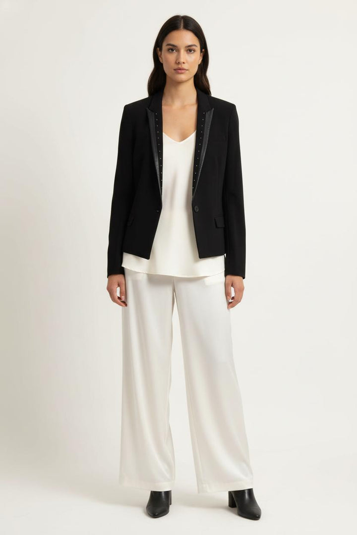 Veste De Smoking Noire - Taille M/38 de la marque The Kooples | PARAD97683 - Vendu par Paradigme - Image 1