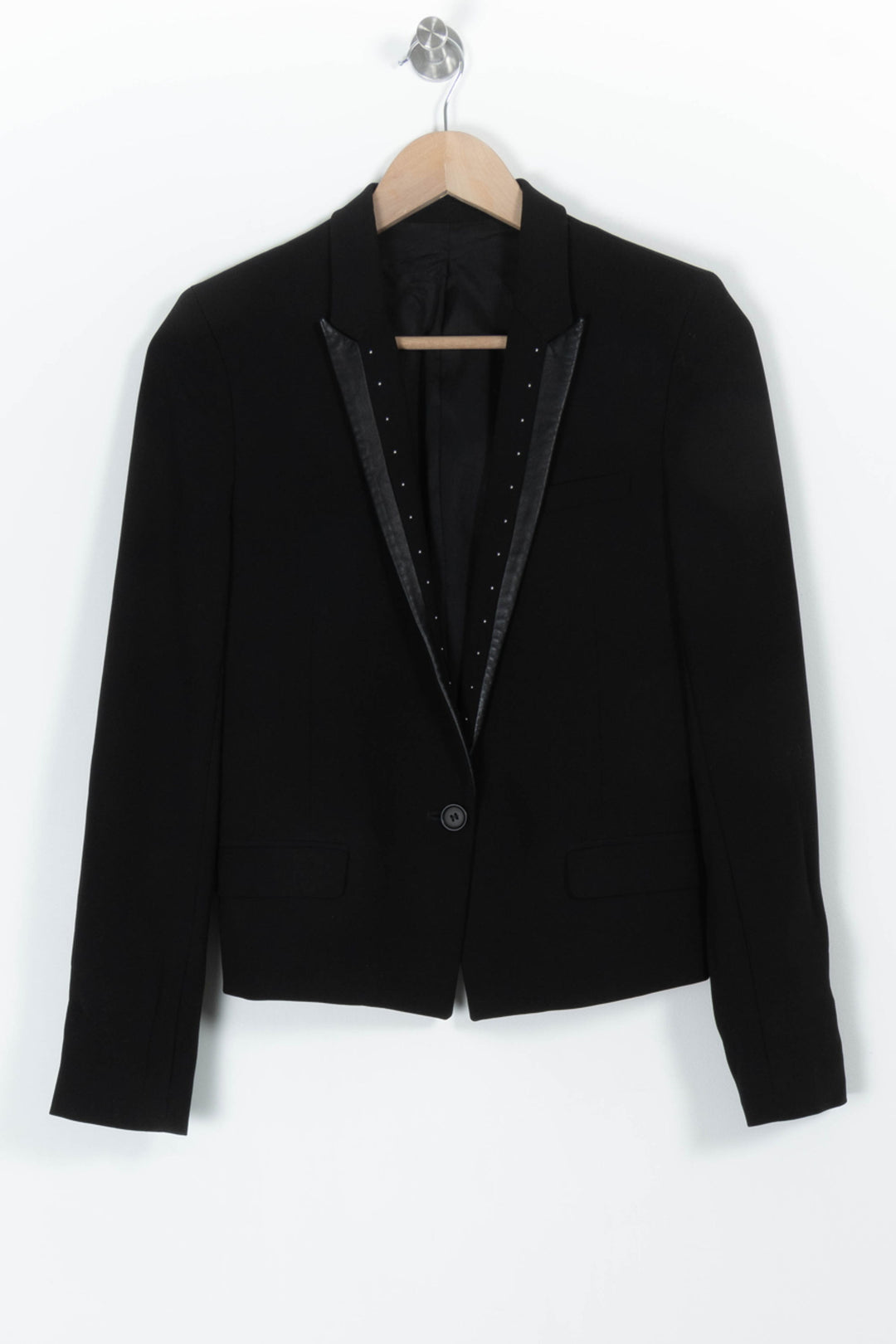 Veste De Smoking Noire - Taille M/38 de la marque The Kooples | PARAD97683 - Vendu par Paradigme - Image 2