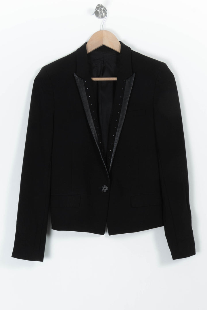 Veste De Smoking Noire - Taille M/38 de la marque The Kooples | PARAD97683 - Vendu par Paradigme - Image 2