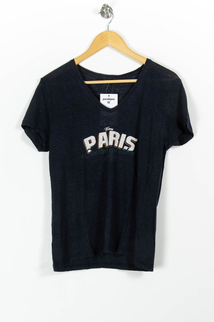 Tee-shirt Bleu - Taille L/40 de la marque IKKS | PARAD97690 - Vendu par Paradigme - Image 2