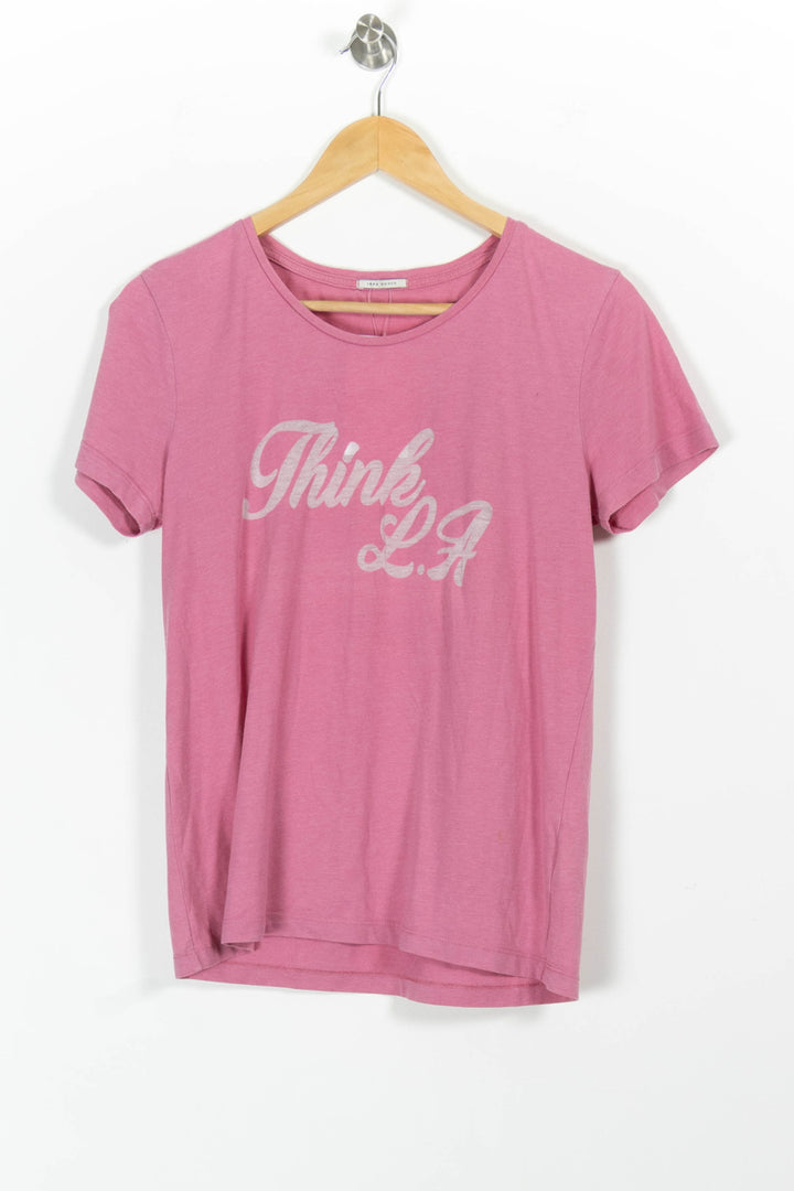 Tee-shirt Rose - Taille L/40 de la marque IKKS | PARAD97691 - Vendu par Paradigme - Image 2