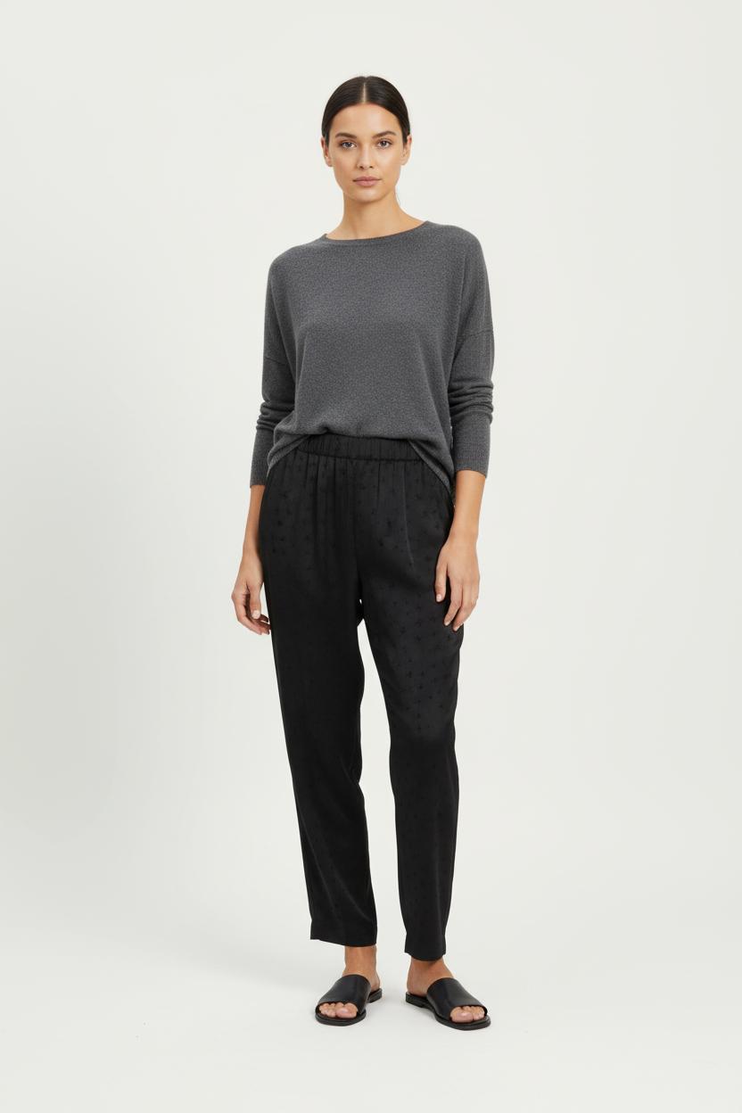 Pantalon Noir - Taille L/40 de la marque Tara Jarmon | PARAD97695 - Vendu par Paradigme - Image 1