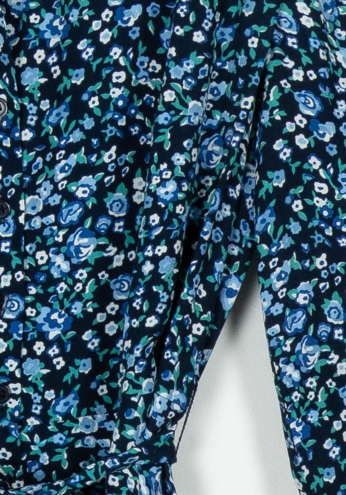 Robe Midi Bleu et Noir - Taille L/40 de la marque Claudie Pierlot | PARAD97700 - Vendu par Paradigme - Image 3