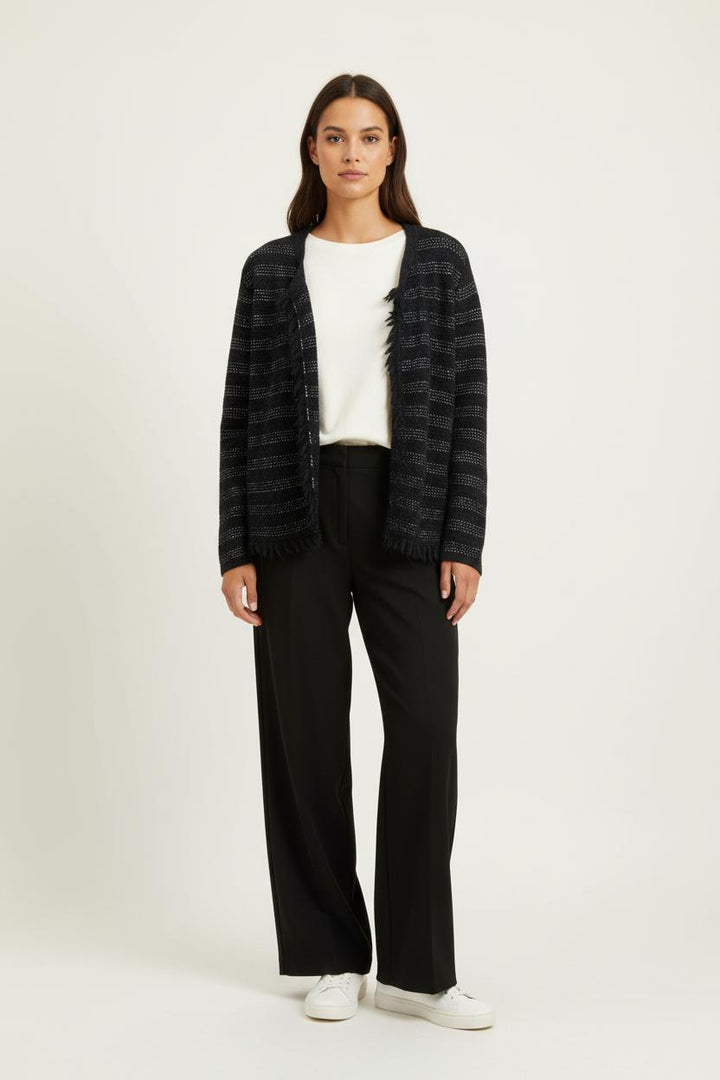 Gilet Bleu et Noir - Taille XXL/44 de la marque Caroll | PARAD97705 - Vendu par Paradigme - Image 1